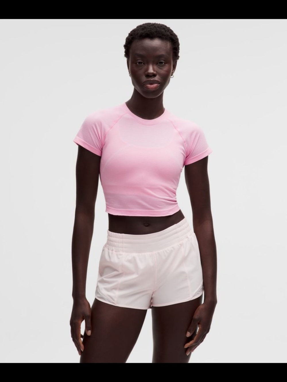 Lululemon Swiftly Tech Cropped Short-Sleeve Shirt 2.0